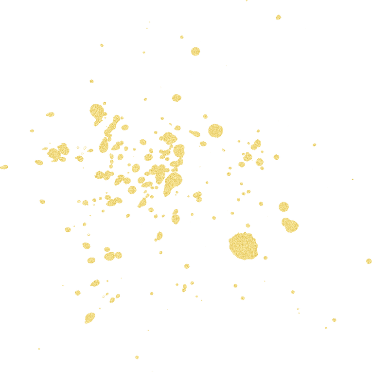 Abstract Gold Splash Stroke